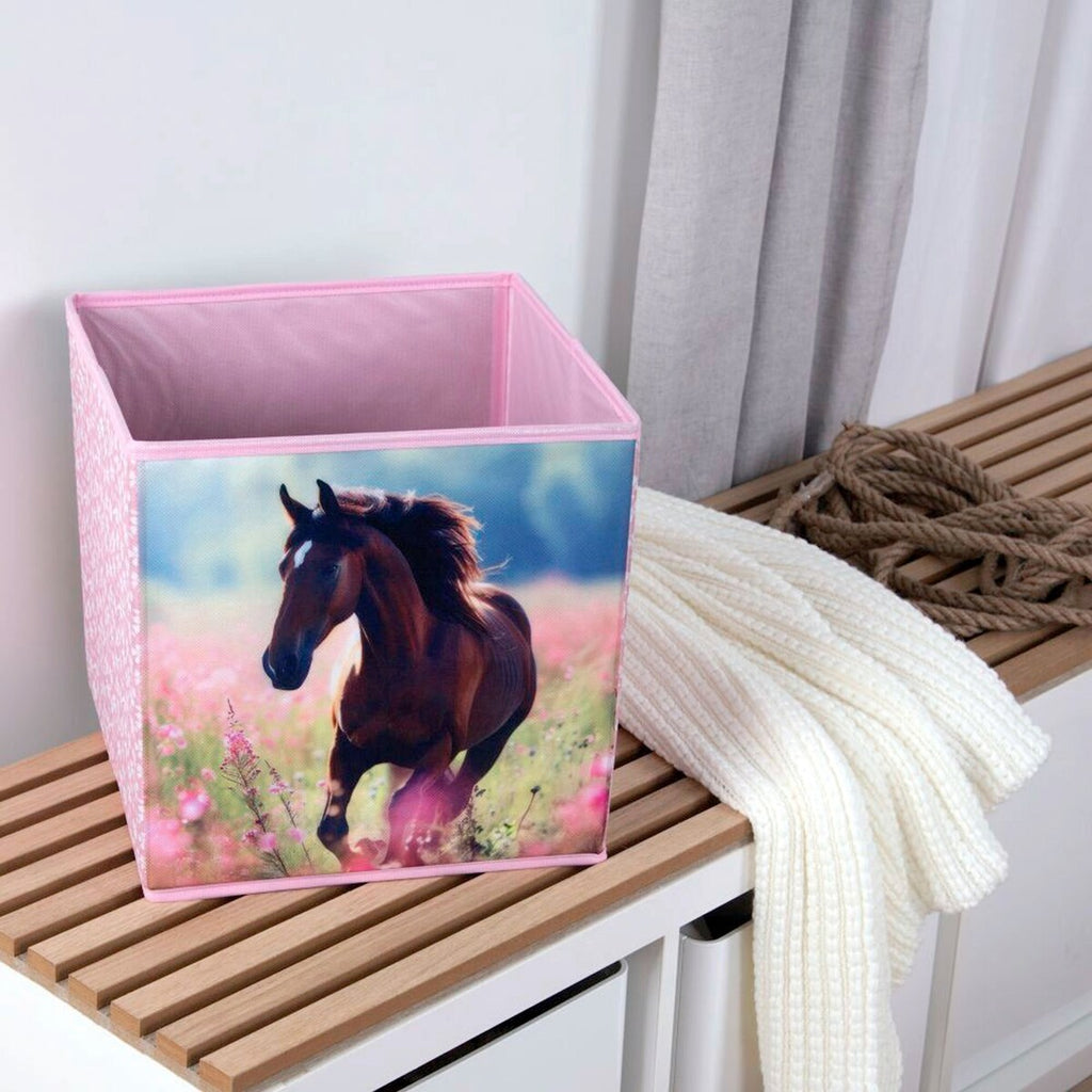 Oppbevaringsboks sammenleggbar 30x30x30 cm - Baby Best