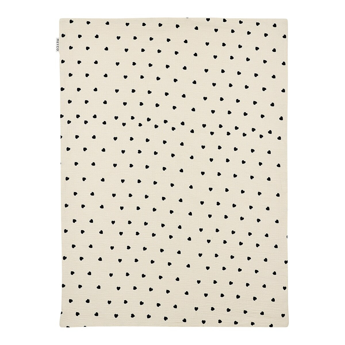 Babyteppe i musselin og frotté 75x100 cm forvasket - Meyco Baby