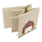 Oppbevaringsboks i polyester 32x32x32 cm med dyremotiv - Bieco