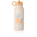 Falk vannflaske 350 ml resirkulert stål Pineapple/Sandy forfra