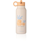 Falk vannflaske 350 ml resirkulert stål Pineapple/Sandy forfra