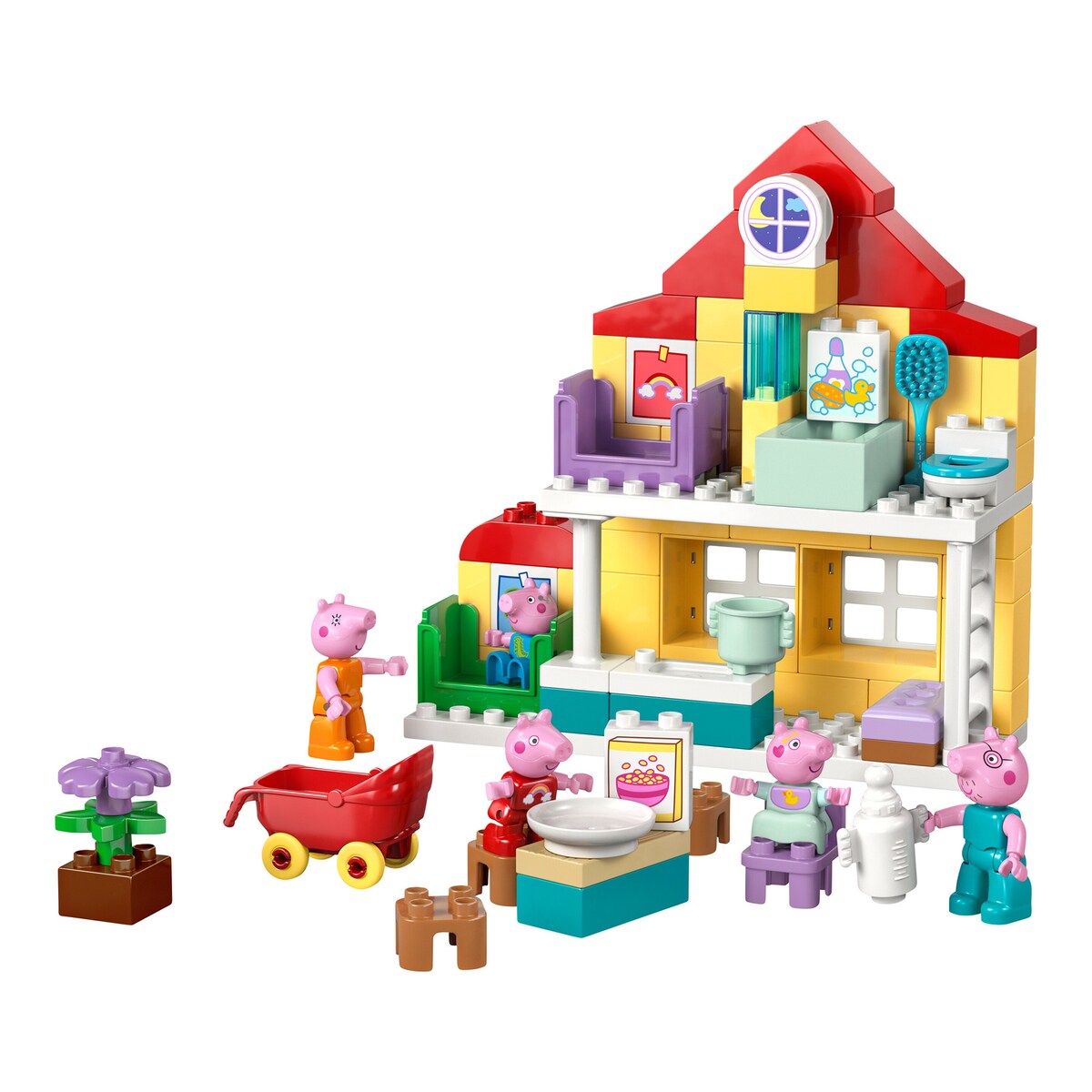 Familiehus Peppa Gris 84 deler bakside