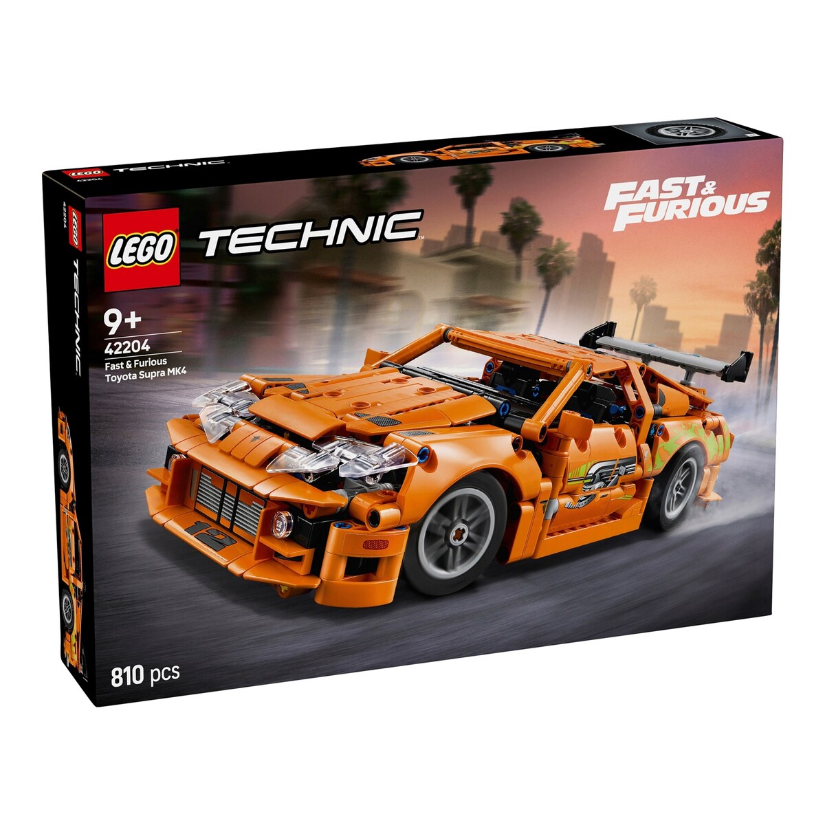 Fast and Furious Toyota Supra MK4 42204 forfra