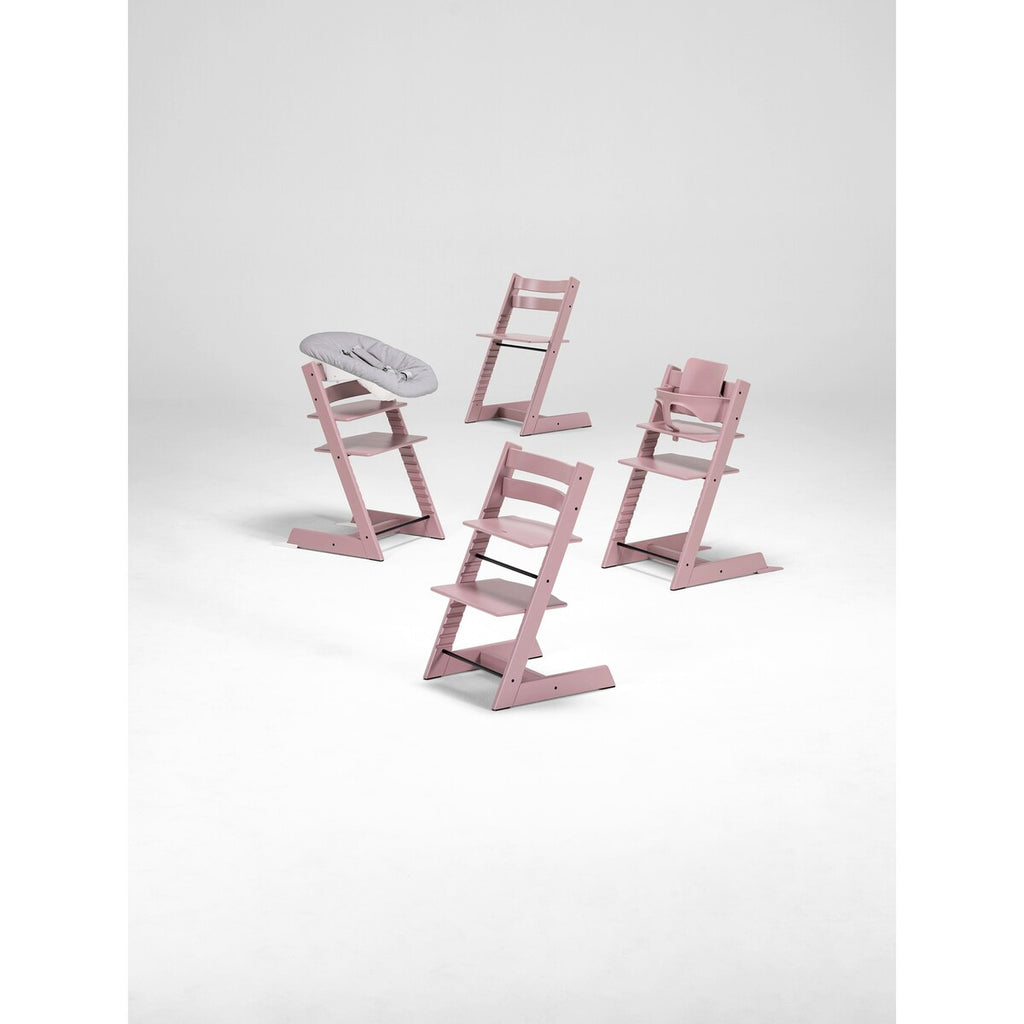 Tripp Trapp barnestol med sitepute Nordic Grey og babysett - Stokke