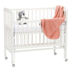 Strikket babyteppe bomull 80x100 cm - BORNINO HOME