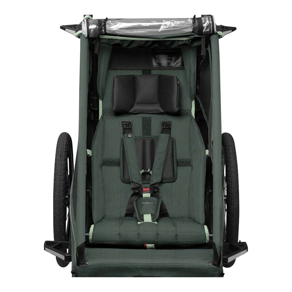 Sykkeltilhenger Kidgoo 1 jogger og buggy, 50 kg, fra 6 mnd - Qeridoo