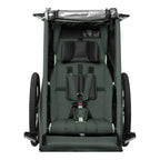 Sykkeltilhenger Kidgoo 1 jogger og buggy, 50 kg, fra 6 mnd - Qeridoo