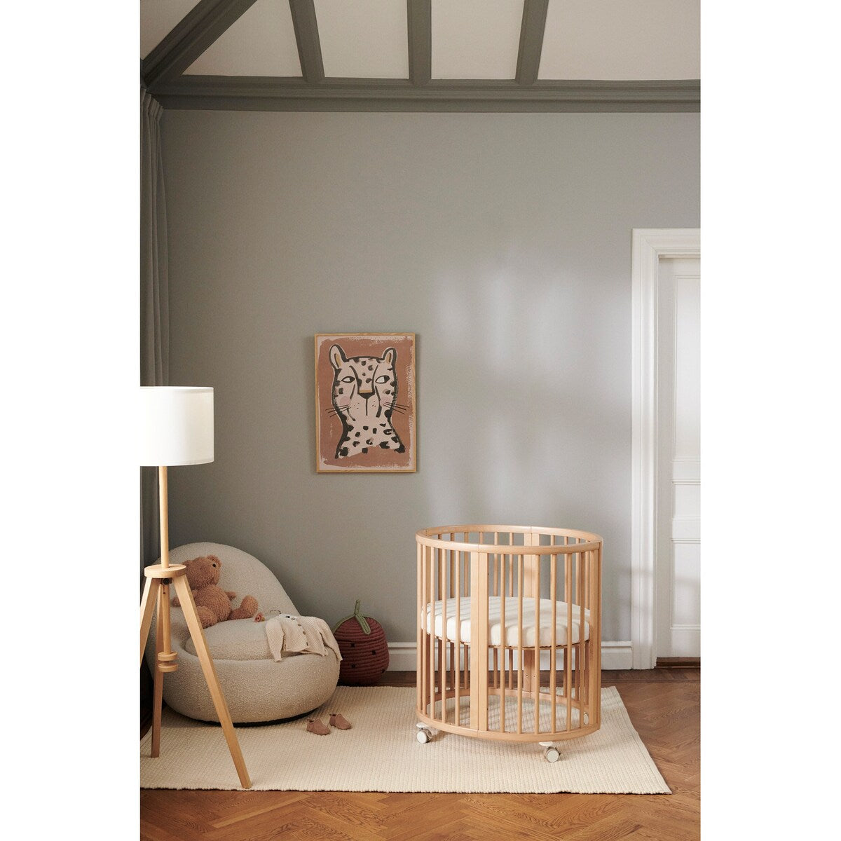 Sprinkelseng Sleepi Mini bøk 82x67 cm fra 0 mnd - Stokke