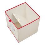 Oppbevaringsboks sammenleggbar 33x33x33 cm polyester - littleworld