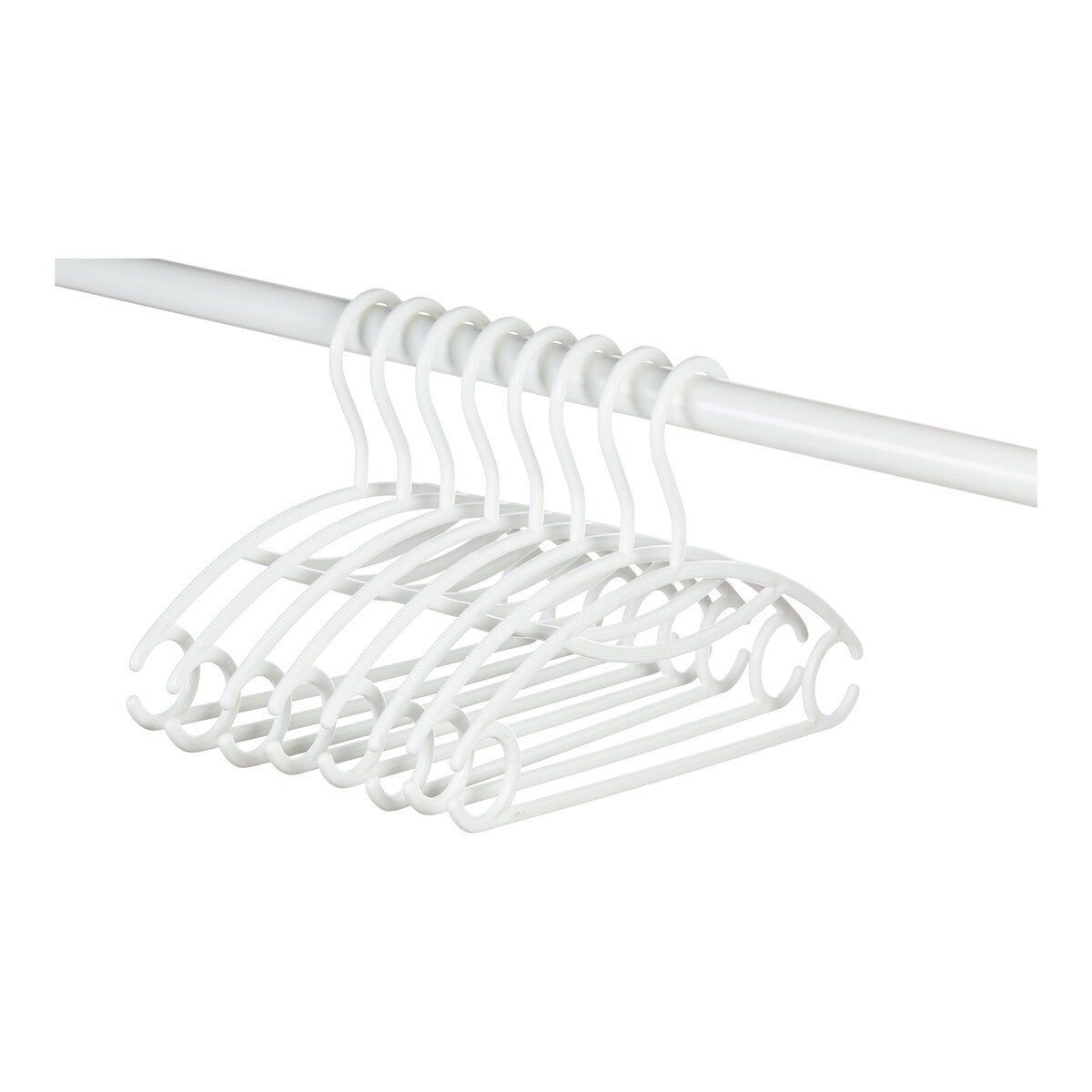 Kleshengere for barn 8-pakning i plast 31 cm - BASICS