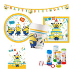 Festsett Minions 49 deler - Partystrolche front