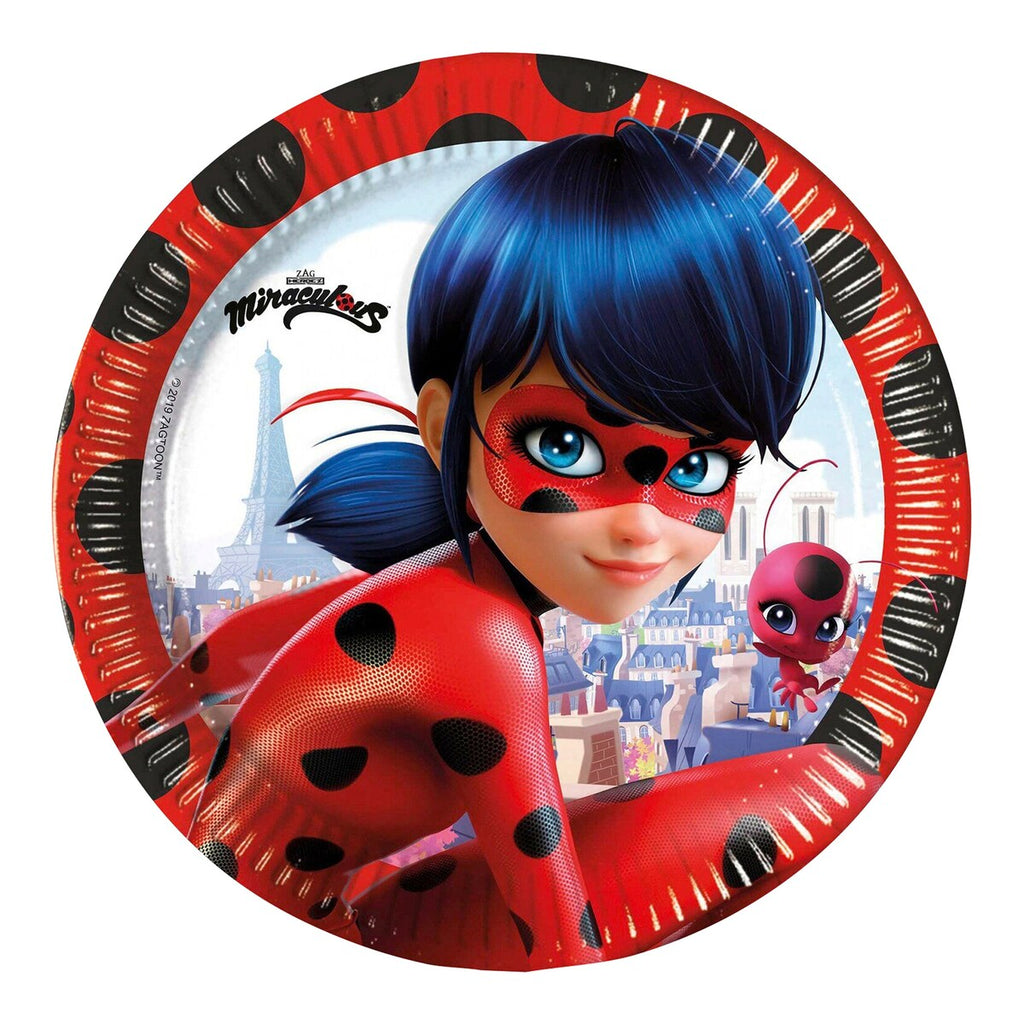Festsett Miraculous Ladybug 49 deler bakside