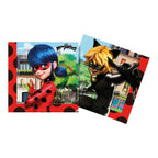 Festsett Miraculous Ladybug 49 deler montert på bord