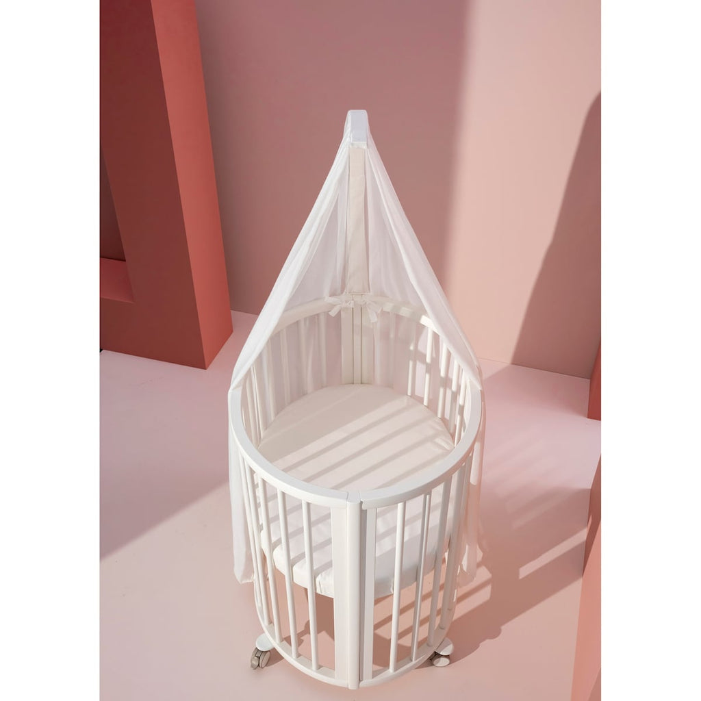 Sprinkelseng Sleepi Mini med ombygningssett, 2 madrasser og 2 laken - Stokke