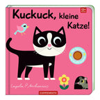 Filt-følebok tittei, lille katt forfra