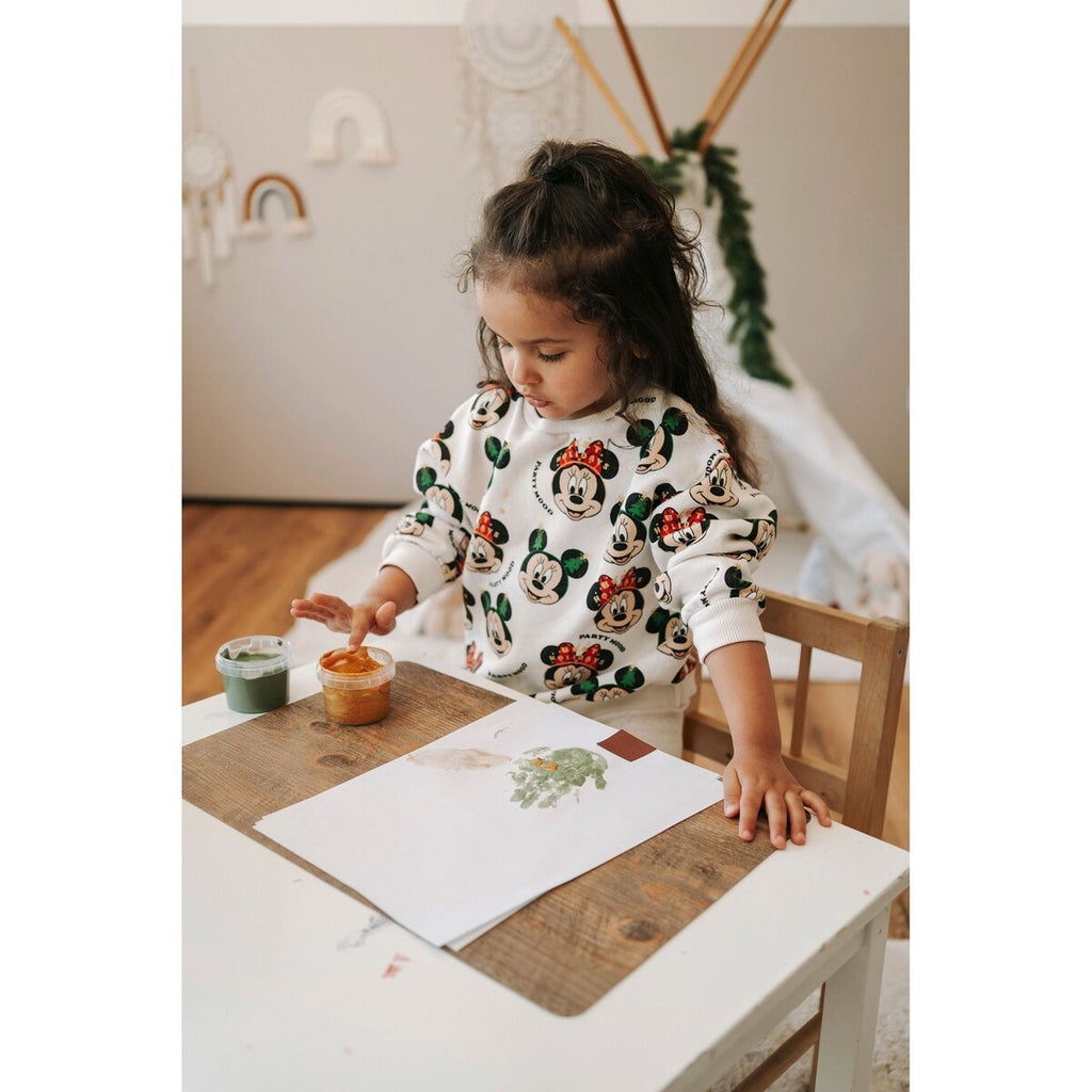 Fingermaling med glitter 3 farger fra 2 år - Grünspecht