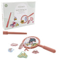 Fiskespill rosa med 8 figurer fra 18 mnd - Little Dutch for motorisk lek