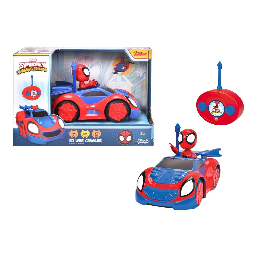 Fjernstyrte bil Spidey Web Crawler 1:24 leke i bruk