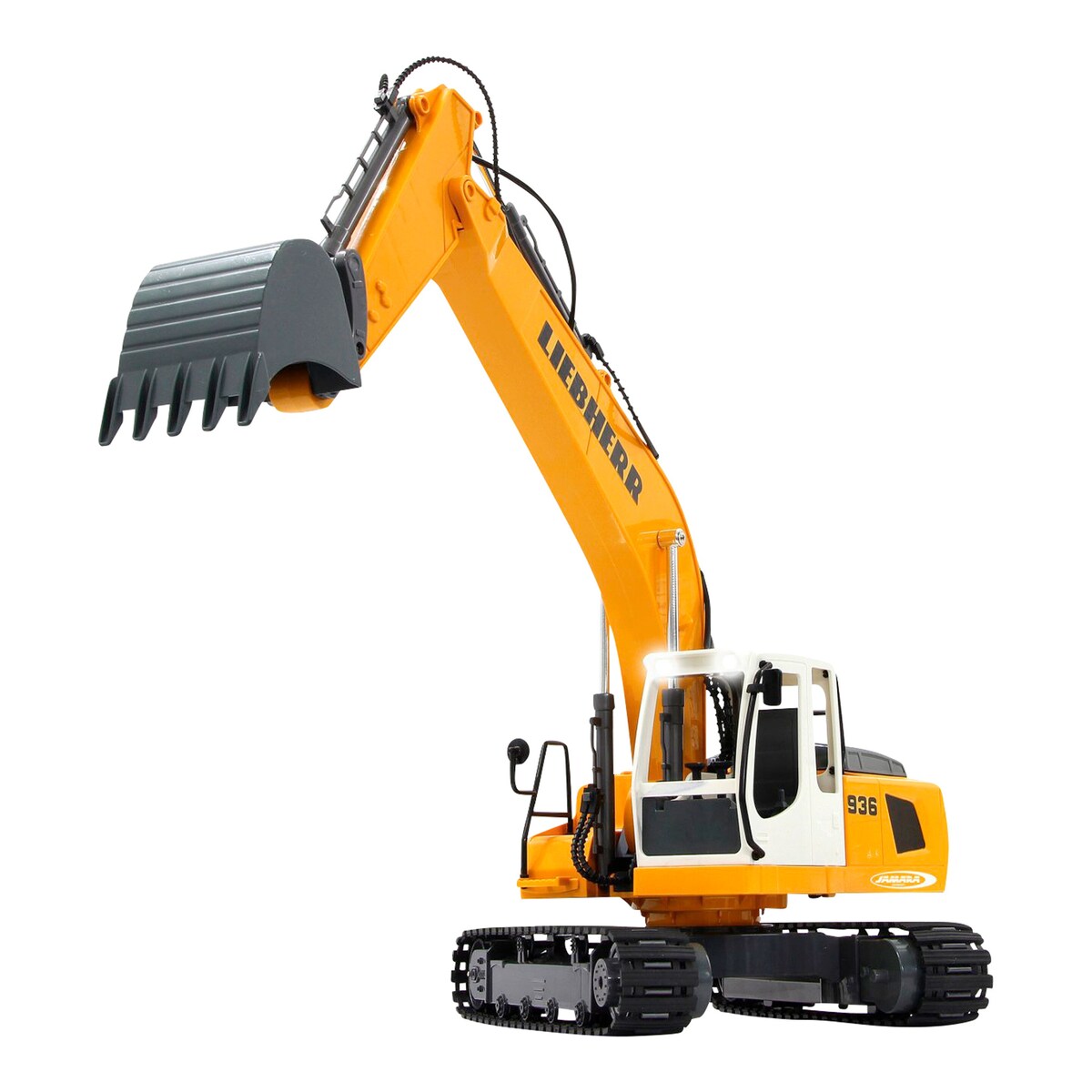 Fjernstyrte gravemaskin Liebherr R936 med lyd bakside