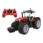 Fjernstyrte traktor Massey Ferguson 1:16 med lyd og lys forfra
