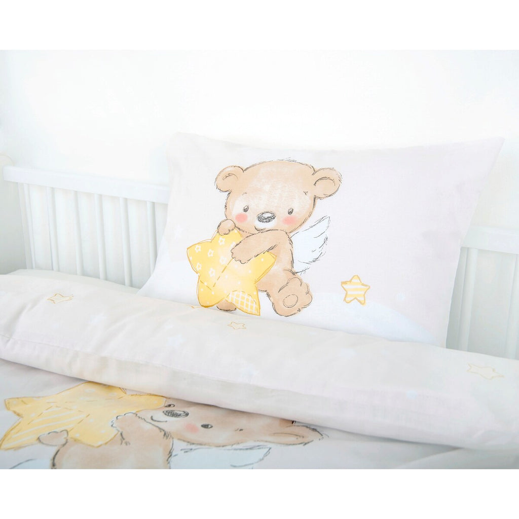 Flanell vendbart sengetøy 40x60 100x135 cm bomull Baby Best nærbilde
