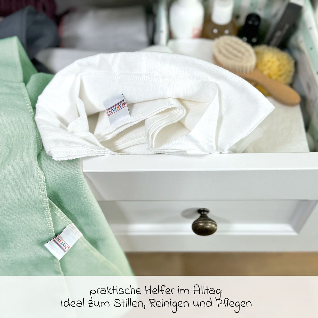 Flanellbleier 4-pack 80 x 80 cm i bomull bakside