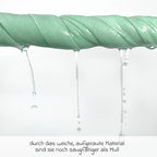 Detalj av Flanellbleier 4-pack 80 x 80 cm i bomull materiale