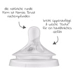 Flaskesmokk 4-pack Natural Response nivå 4 fra 3 mnd bakside
