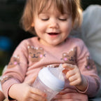 Pakningsinnhold av Flaskesmokk 4-pakning Natural Response silikon 6 mnd+ Philips Avent
