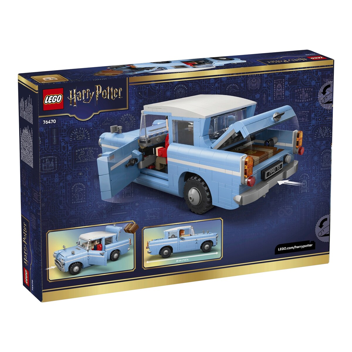 Flygende Ford Anglia™ 76470 byggesett nærbilde av minifigurer