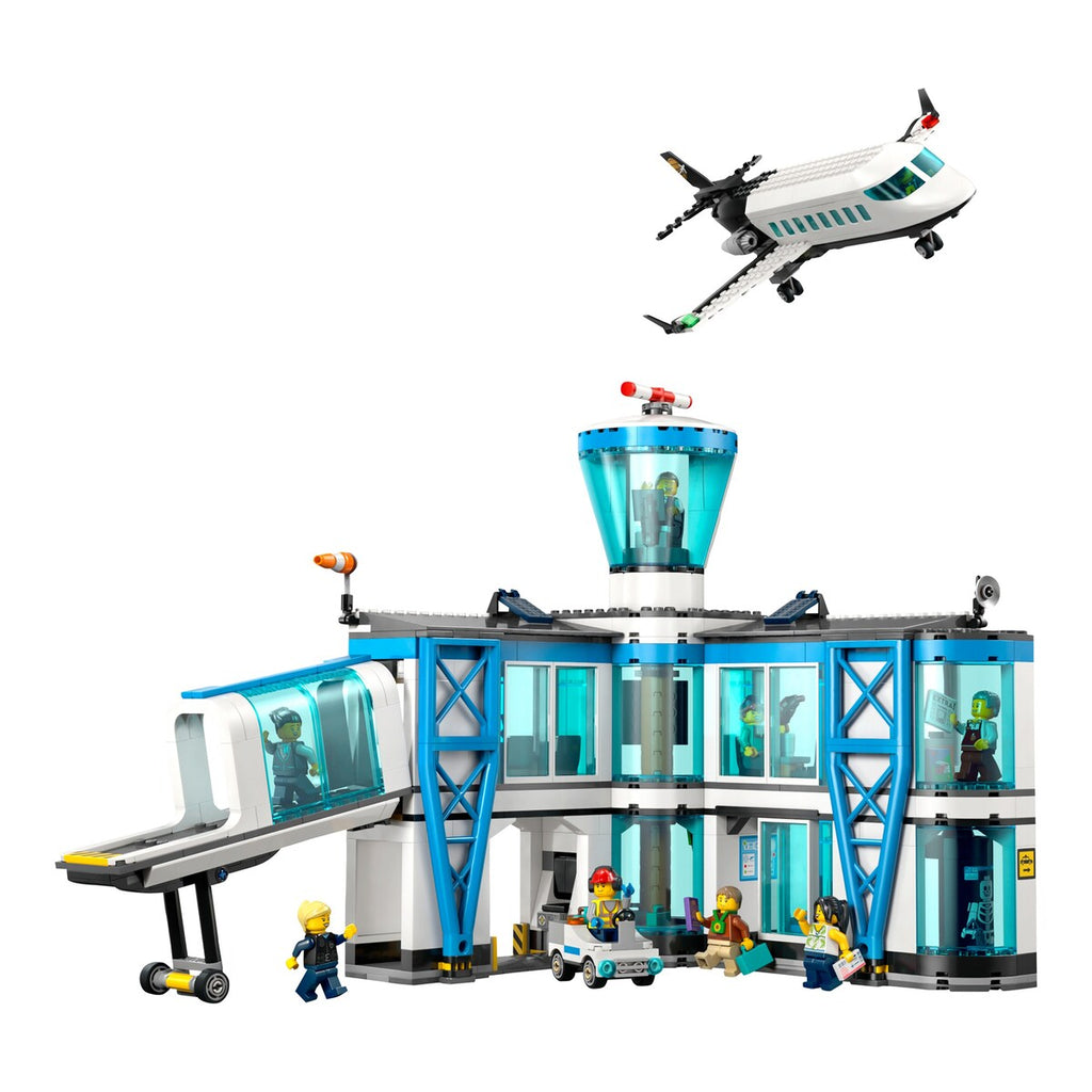 Bakside av Flyplass med fly 60502 LEGO City