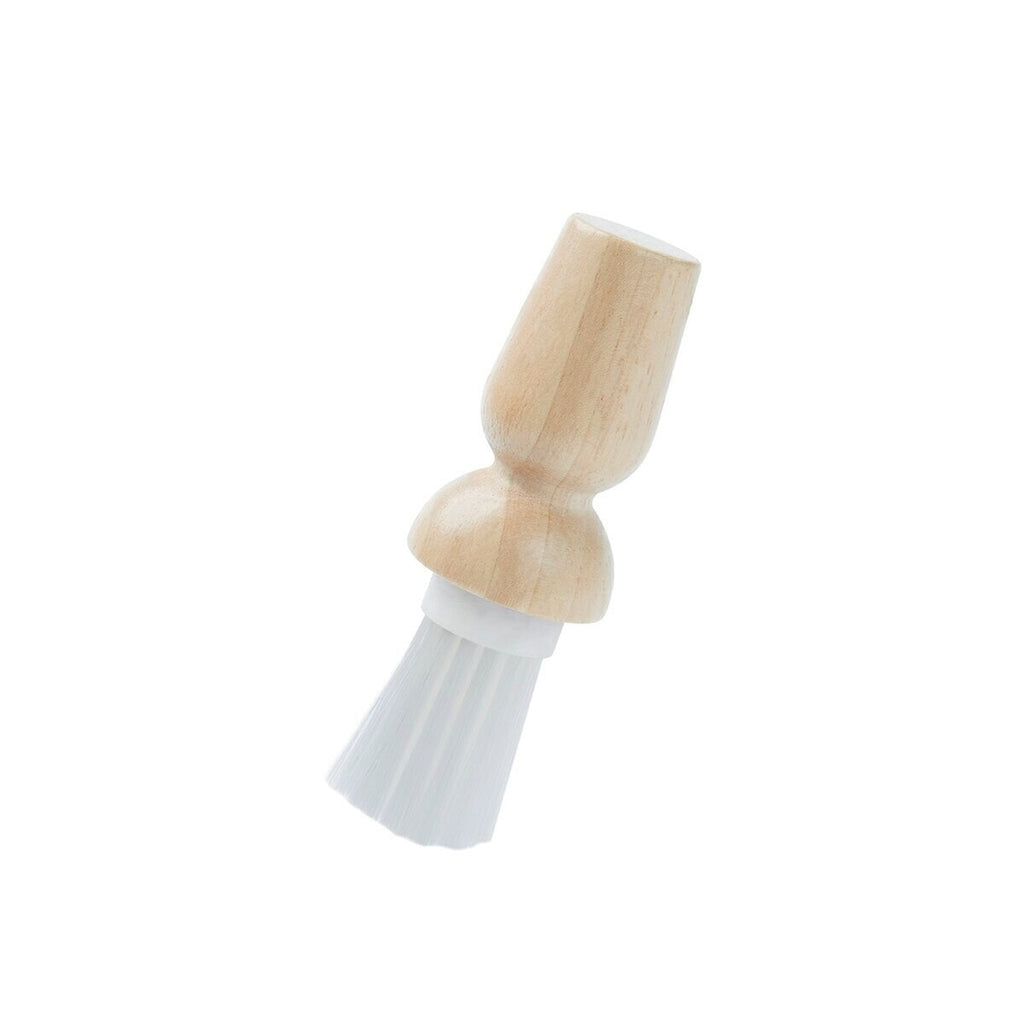 Føle og gjette-spill i gummibaumtre 3 x 7,5 cm bakside