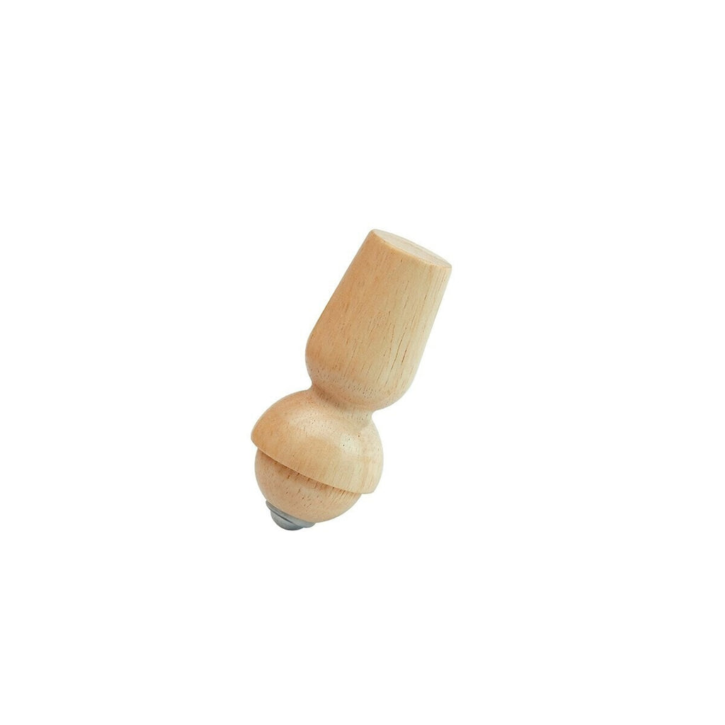 Montert Føle og gjette-spill i gummibaumtre 3 x 7,5 cm