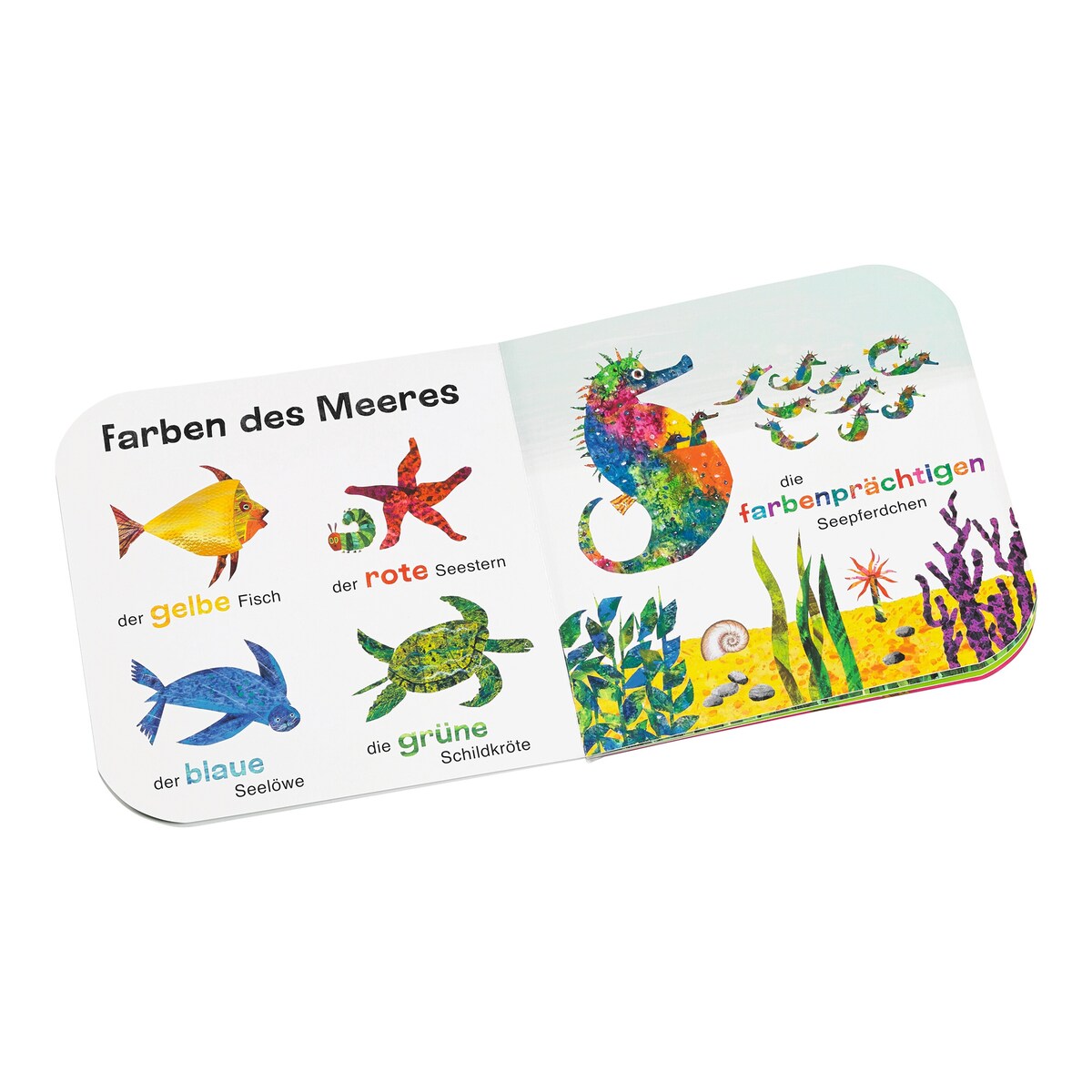 Følebok med dyr 26,5x26,5 cm bakside