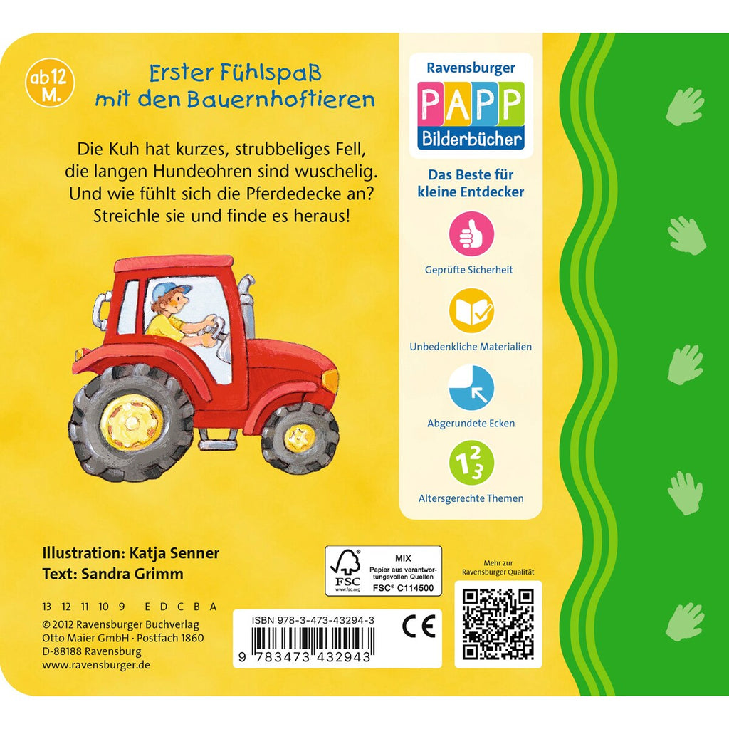 Detalj av føledeler i Følebok min lille bondegård