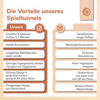 Krabletunnel XXL Vintage Flowers foldet sammen
