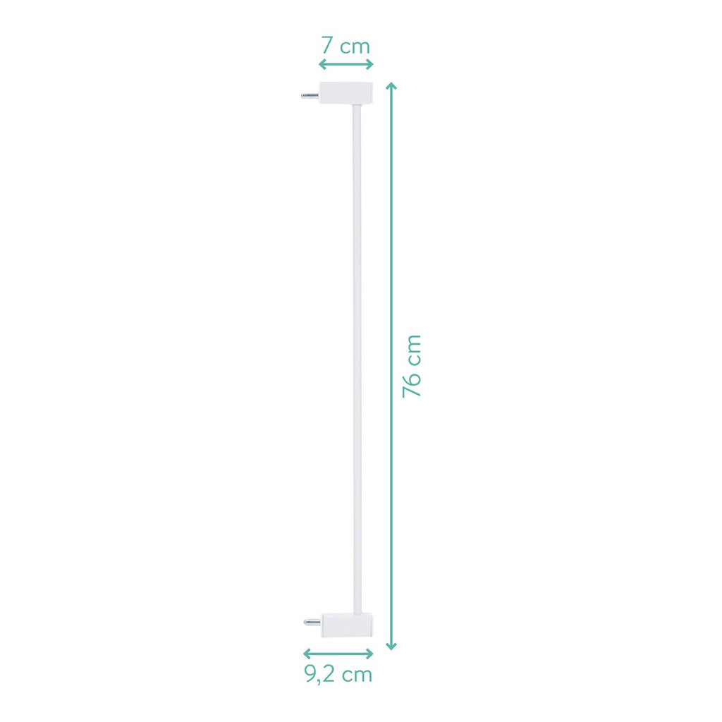 Forlengelse 7 cm for dørgrind Autoclose metall montert
