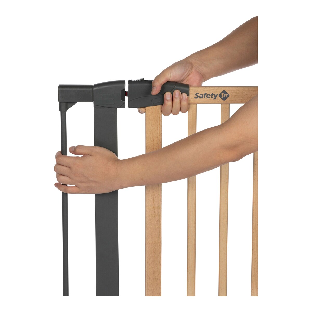 Forlengelse 7 cm for sikkerhetsgrind Simply Close wood & metal detalj