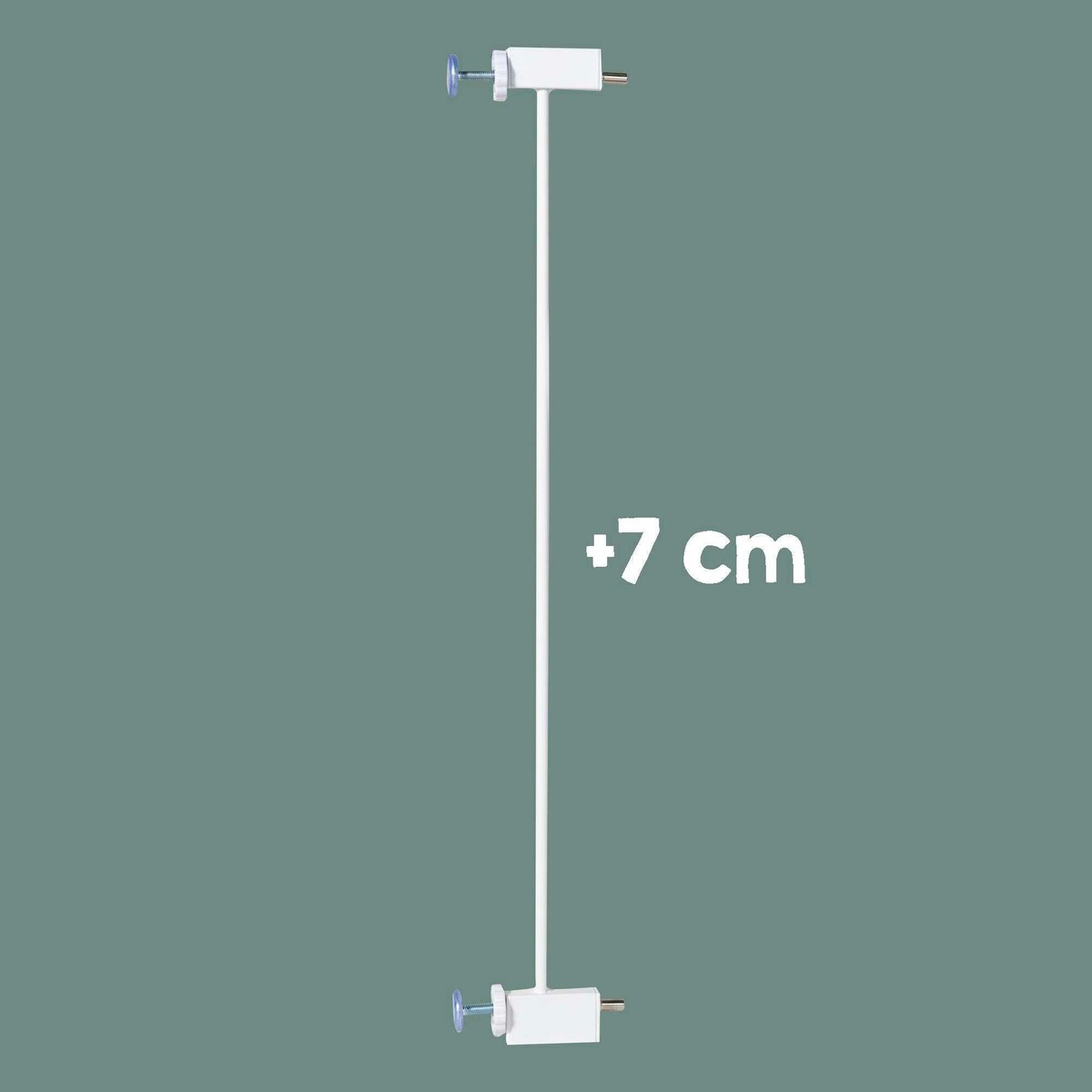 Detalj av metallforlengelse 7 cm for easySafe+ dør- og trappegrind