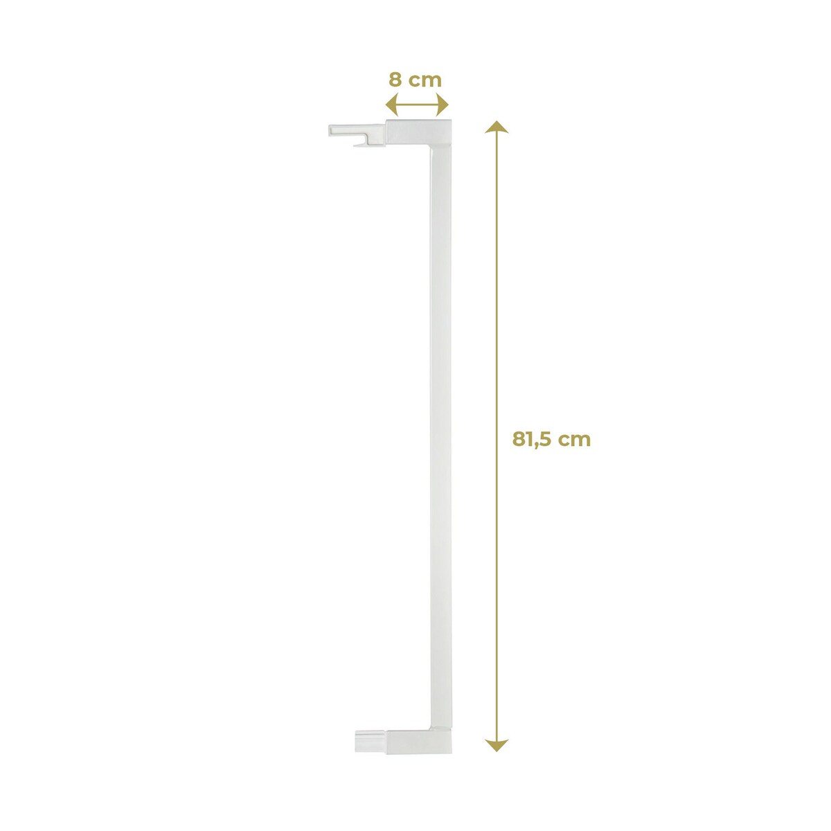 Forlengelsessett 8 cm for Easylock Plus og Easylock bakside