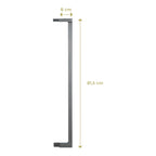 Forlengelsessett 8 cm for Easylock Plus og Easylock sideprofil