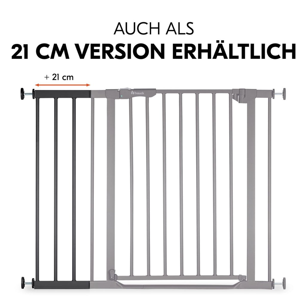 Montert Forlenger til sikkerhetsgrind Safety Gate Extension 9 cm, svart i trappeåpning