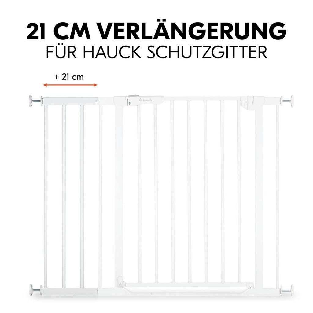 Detalj av monteringsdel på Forlenger til sikkerhetsgrind Safety Gate Extension 21 cm, hvit - Hauck