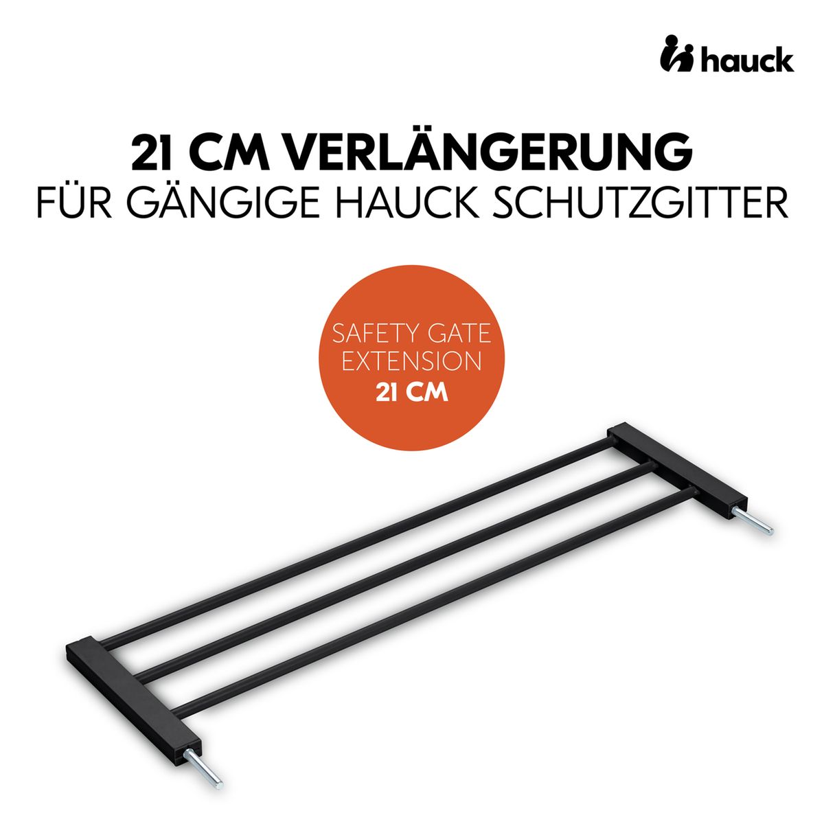 Forlenger til sikkerhetsgrind Safety Gate Extension 21 cm bakside