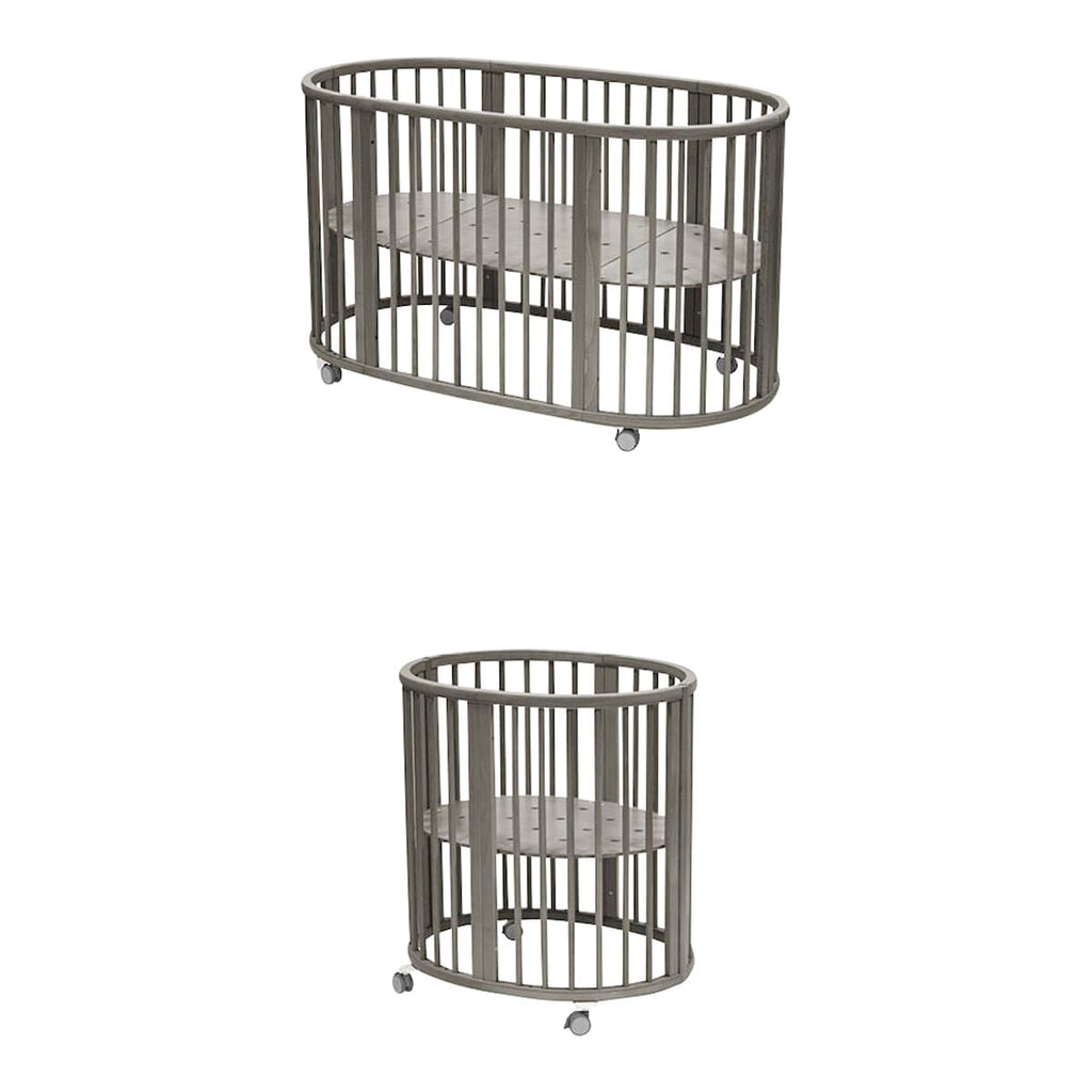 Oversikt over deler i Forminskningssett V3 for Sleepi babyseng