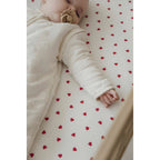 Formsydd laken i jersey 50x90 cm bomull Meyco Baby pakket klar for bruk