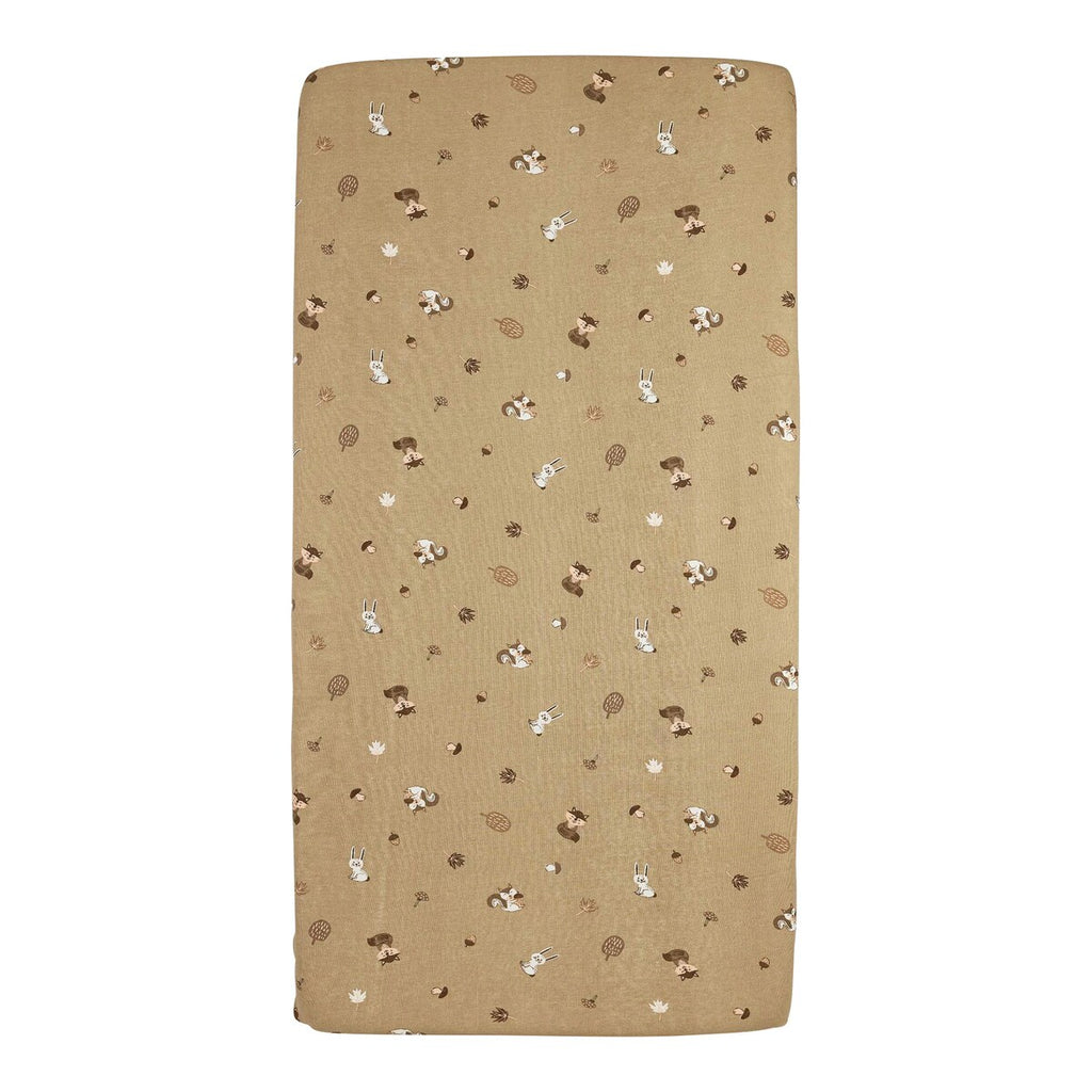 Formsydd laken i jersey 50x90 cm bomull Meyco Baby detalj av sømmer
