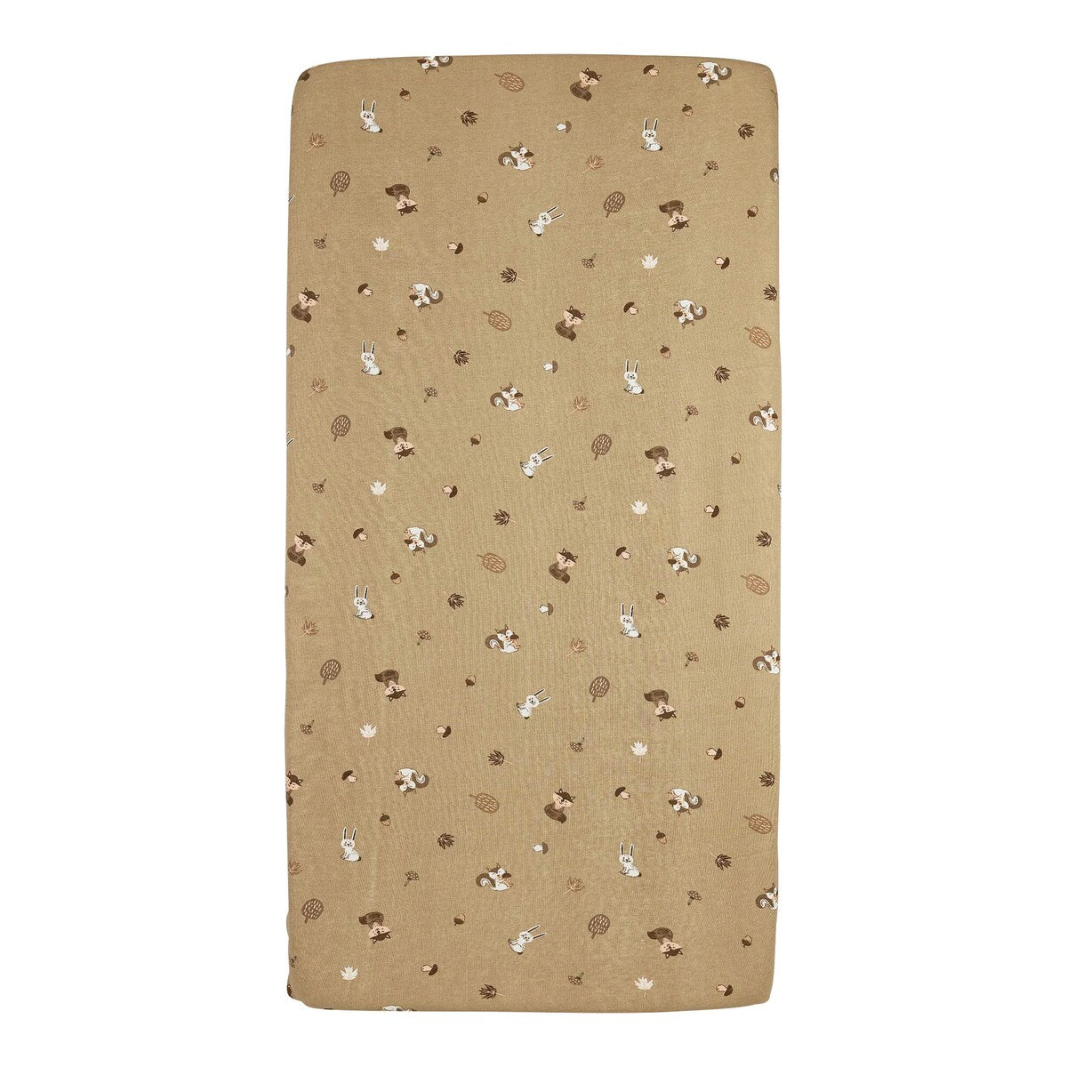 Formsydd laken i jersey 50x90 cm bomull Meyco Baby detalj av sømmer
