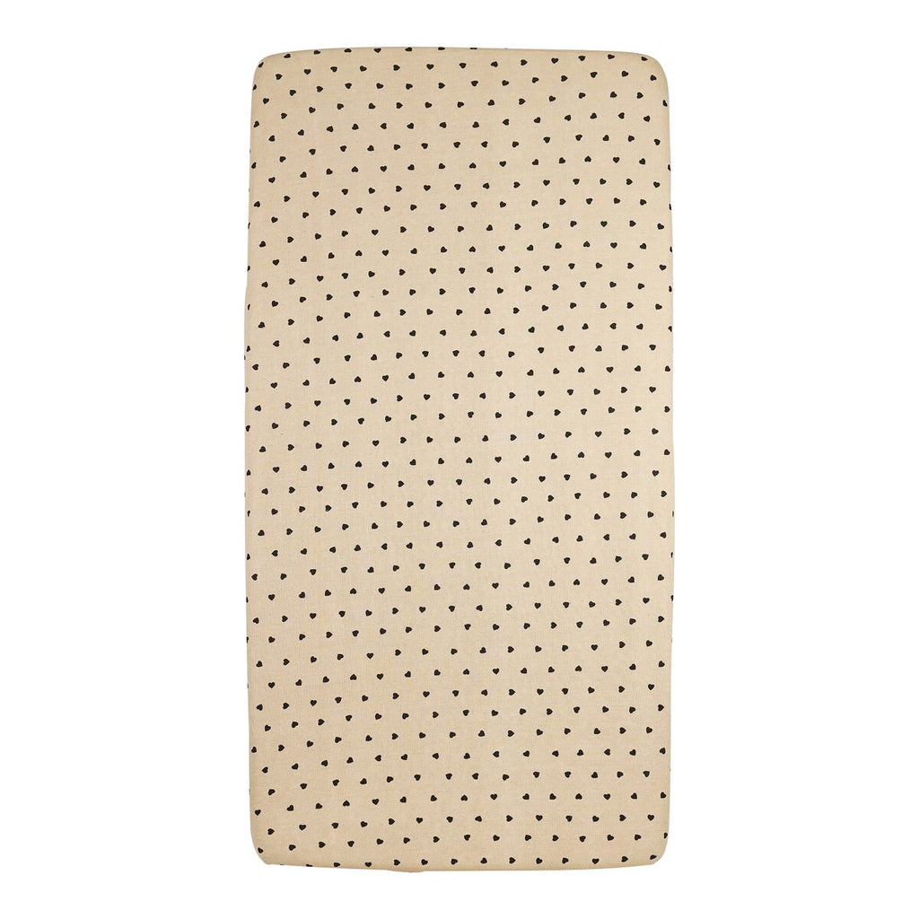 Formsydd laken i jersey 50x90 cm bomull Meyco Baby tettsittende passform