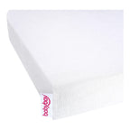 Formsydd laken jersey Deluxe for bedside crib - babybay gummistrikk